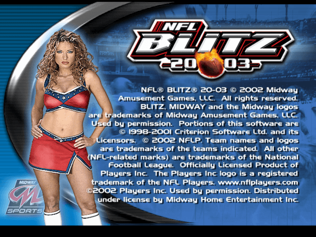 NFL Blitz 2003 screenshot 3 for Xbox